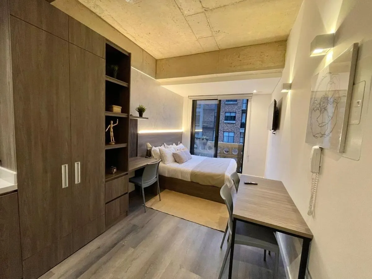 Aparta Estudio Superior Unique Fancy Loft Богота